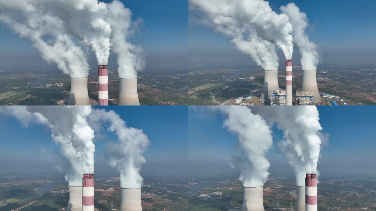 火电厂烟囱 环保 污染 排放 环境