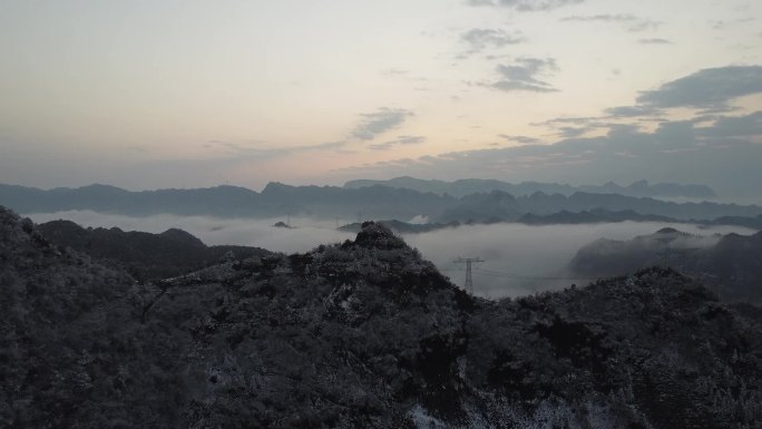 高山上的云海