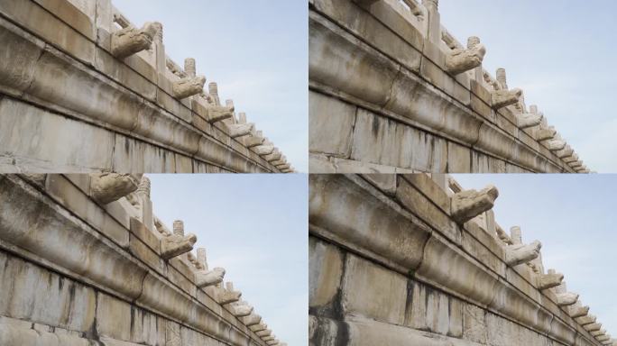 皇宫排水系统故宫雕塑紫禁城中国文化