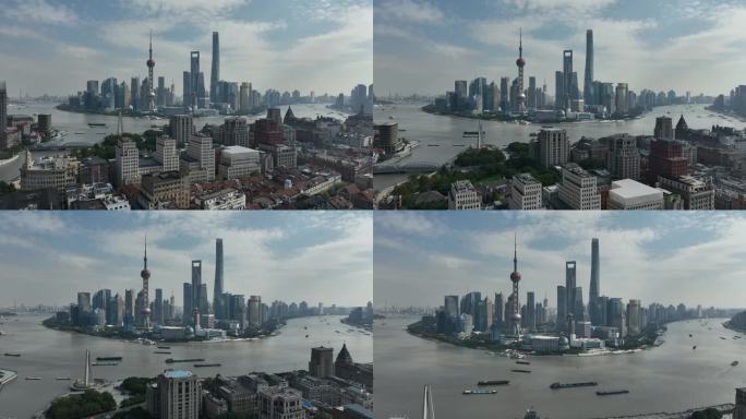 上海 浦东 上海地标 三件套 外白渡桥