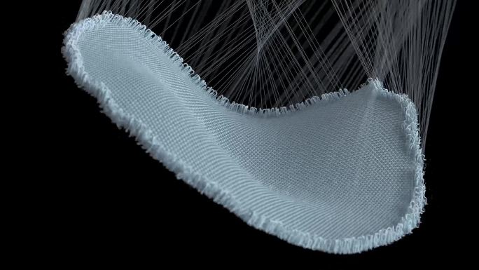 三维布料生长编织动画