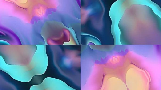 抽象液体流动艺术创意视频片头背景1134