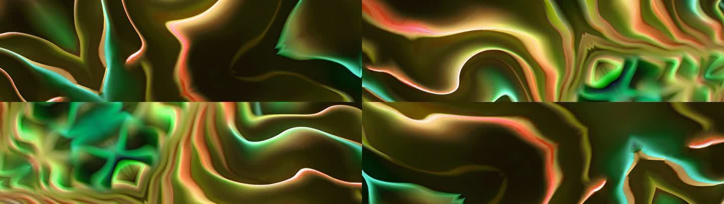 抽象液体流动艺术创意视频片头背景2249