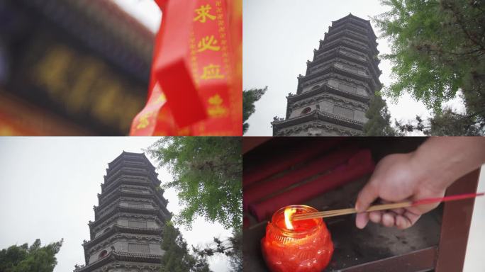 寺庙烧香祈福