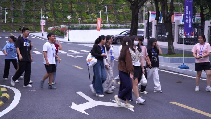 大学生 交流 参会 大学 台湾师生 学习