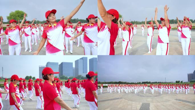 广场舞 全民健身 喜迎国庆