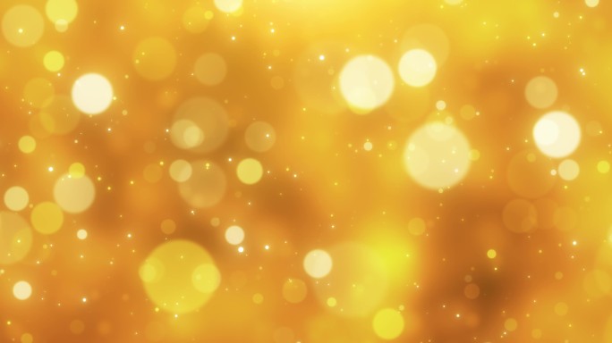 温馨金色光斑粒子LED背景
