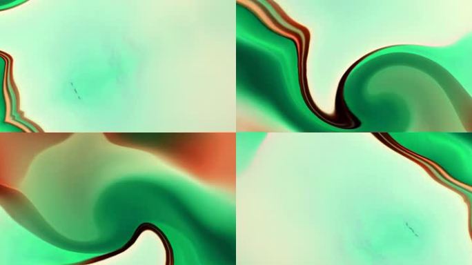 抽象液体流动艺术创意视频片头背景3185