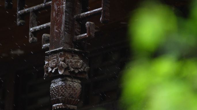 挂落 根雕 细雨 2