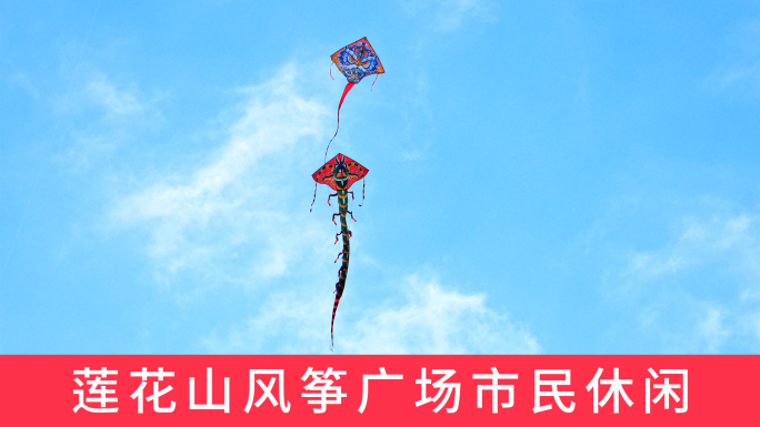 莲花山风筝广场深圳福田市民休闲