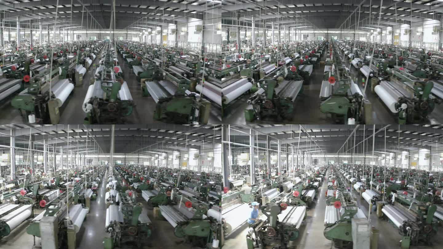 纺织厂生产线