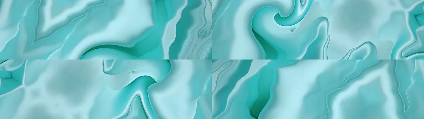 抽象液体流动艺术创意视频片头背景1539