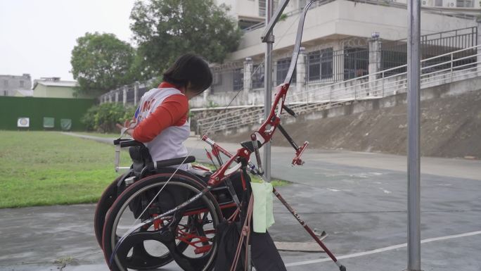 运动员 训练 体能训练 残疾人 省运会