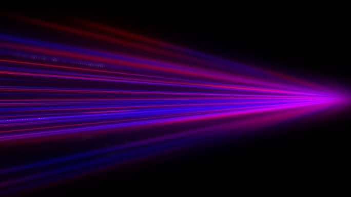 动感放射光带流动粒子速度光线背景视频素材
