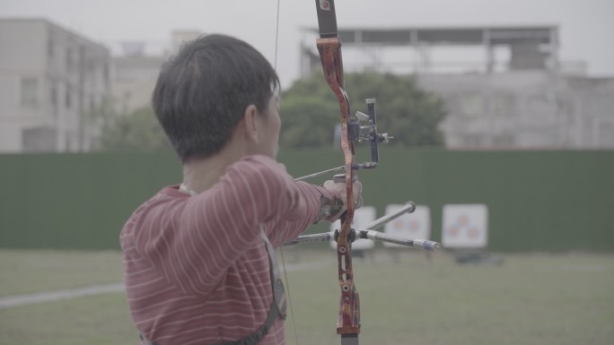 射箭 训练 残疾人 运动会 省运会
