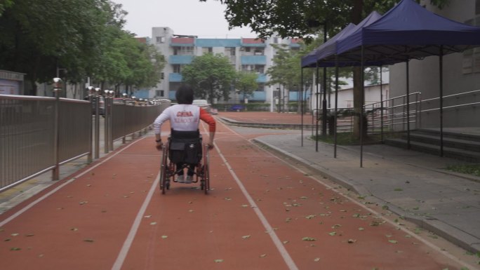 运动员 训练 体能训练 残疾人 省运会