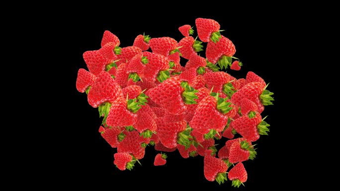 扬起草莓 草莓扬起