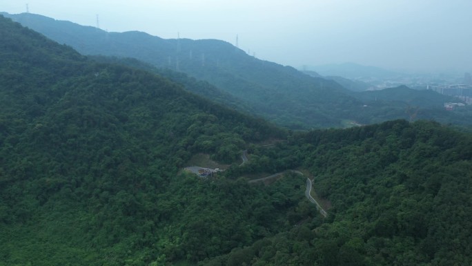 阳台山 航拍 龙华深圳 胜利大营救 历史