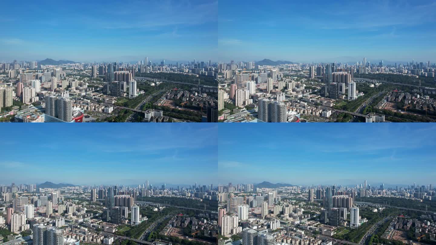 深圳宝安城市天际线
