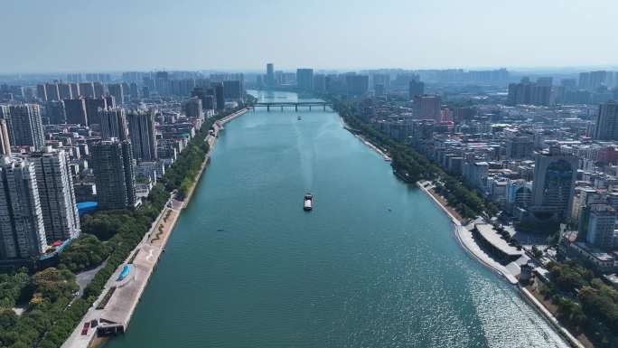 4K航拍衡阳市区风景旅游景点合集9