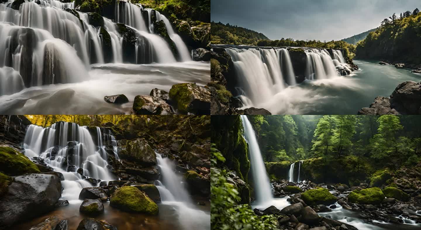 (原创)瀑布 美景 大自然美景