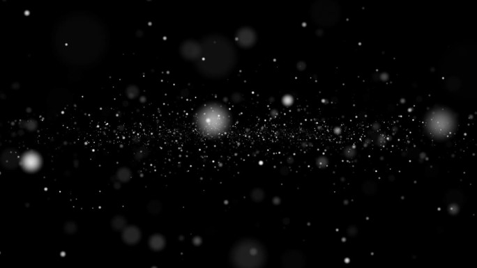粒子背景回路白色光点空间穿梭圆点闪烁