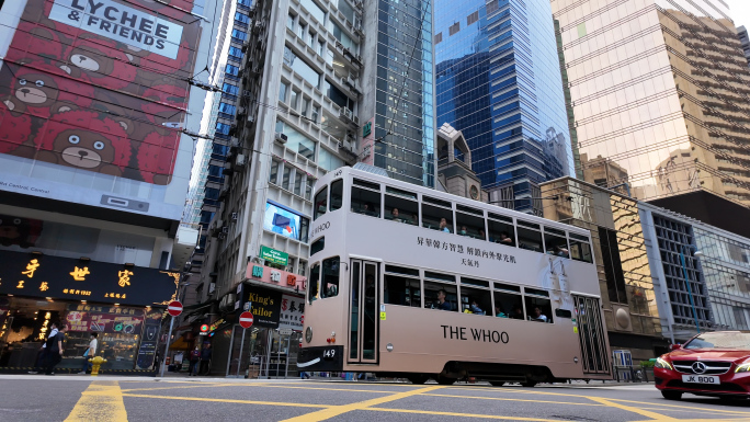 香港叮叮车香港街道