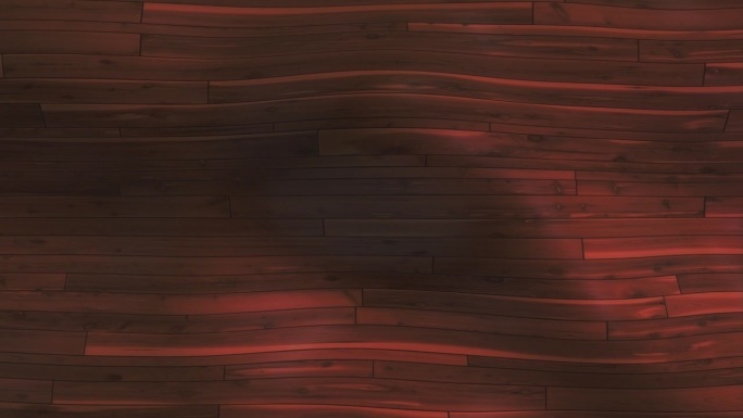 红木木板纹理波浪。3D抽象