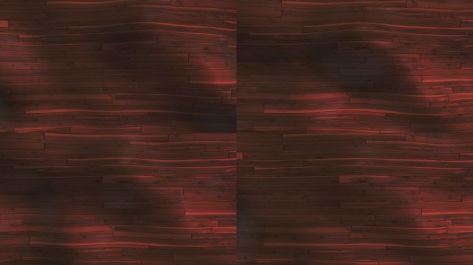红木木板纹理波浪。3D抽象
