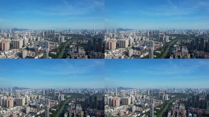 深圳宝安城市天际线