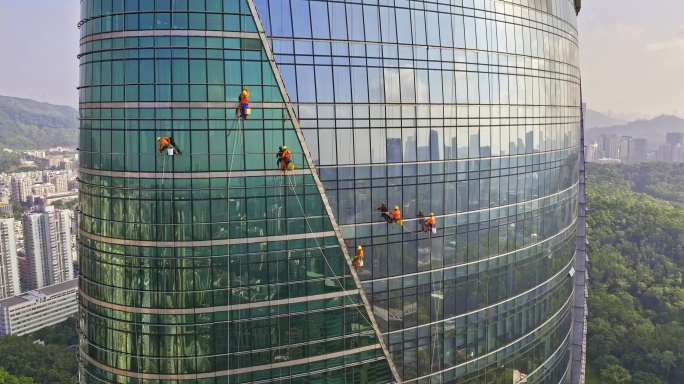 深圳高楼玻璃清洁