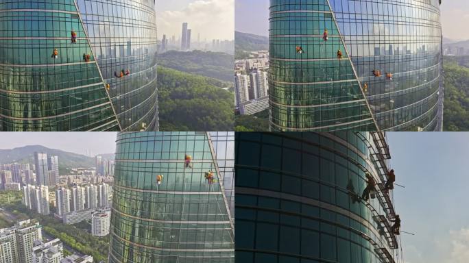 深圳高楼玻璃清洁