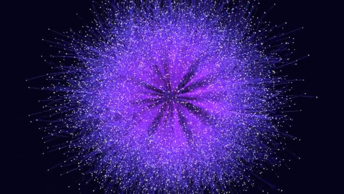 迷人的数字螺旋光在紫色和蓝色