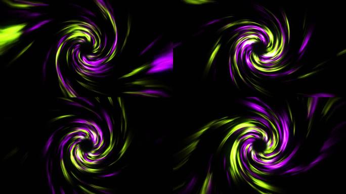 彩色波浪抽象液体技术几何熔岩迷幻彩虹运动马赛克背景。无缝循环模式动画。视频动画超高清4K。