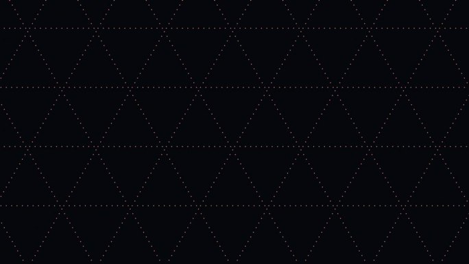 几何交响乐复杂的三角形图案在黑暗的背景
