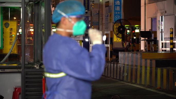 边检 防疫 检查 出入境大货车 边境