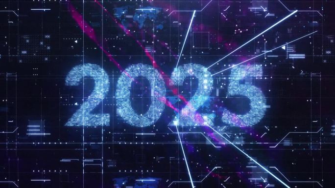 2025年的背景动态视频素材led大屏幕