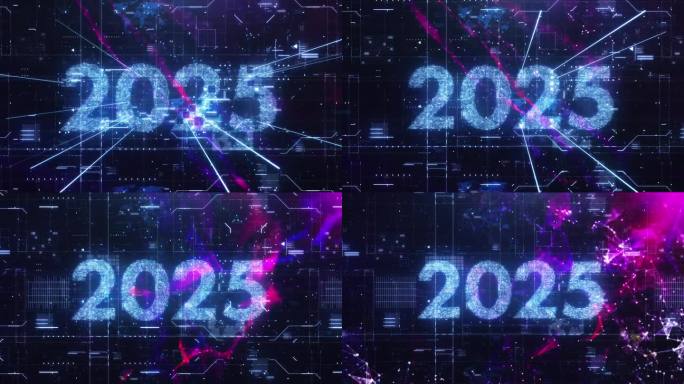 2025年的背景动态视频素材led大屏幕