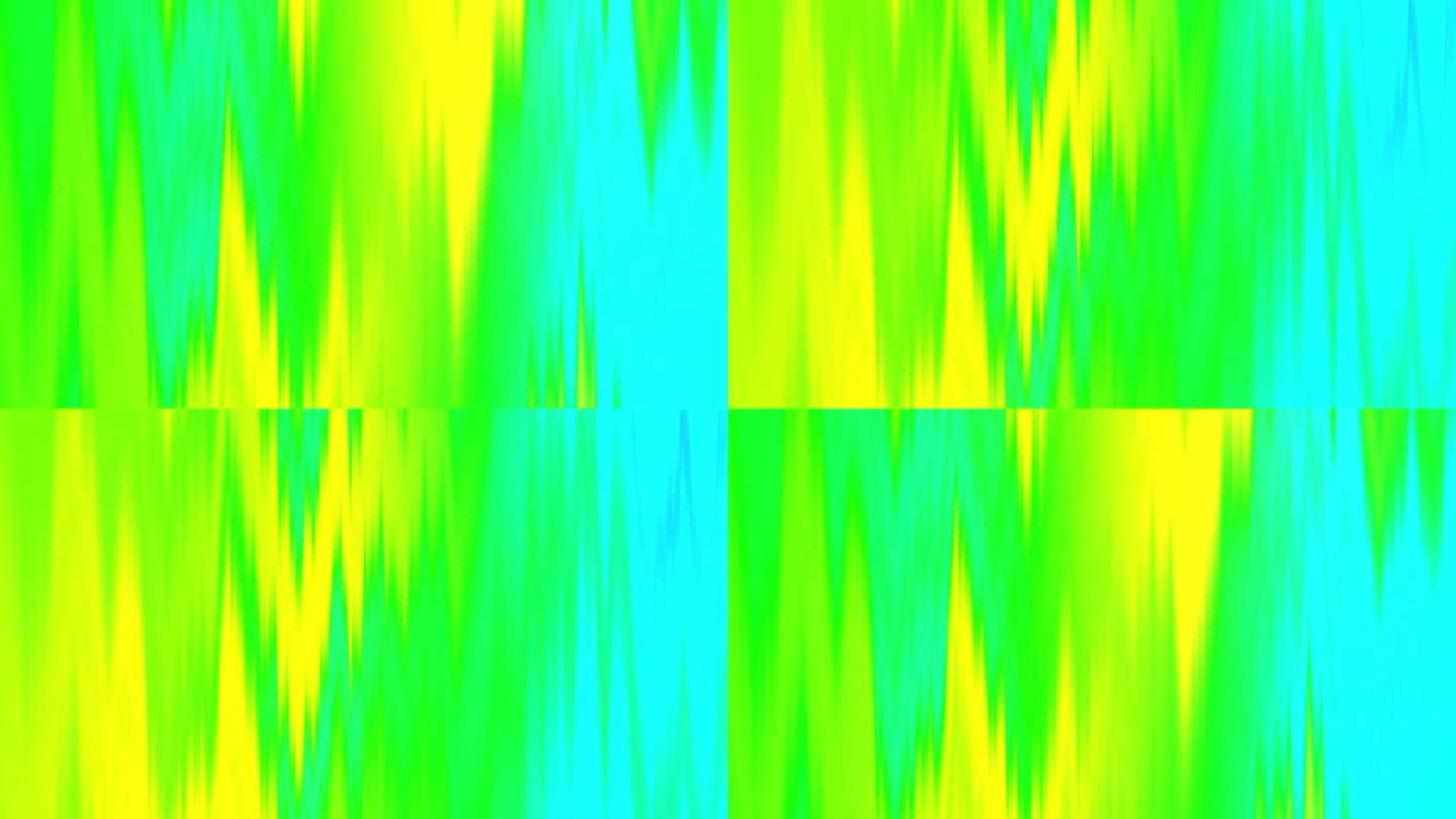4k抽象波浪之字形绿色背景-抽象背景图案与之字形线条-抽象背景图案与之字形运动线条-无缝循环-线背景