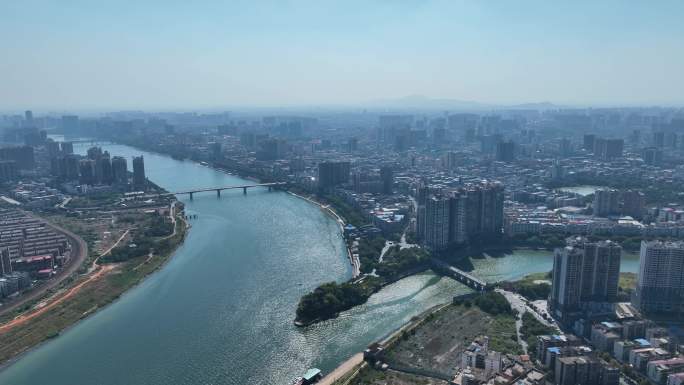 4K航拍衡阳市区风景旅游景点合集3