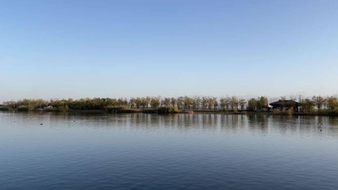 西安昆明池景色