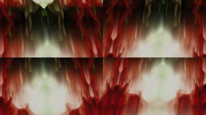 8K抽象虚拟流体瀑布舞台艺术创意背景98