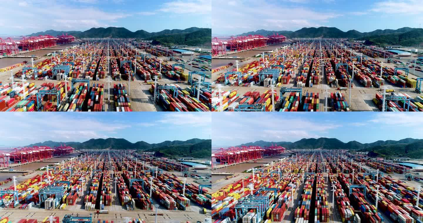 宁波港 物流 港口 海运 集装箱 海港