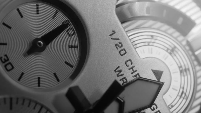 手表时钟时间跳秒针指针表盘