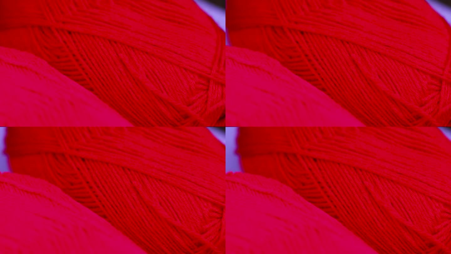 细细的红色编织线