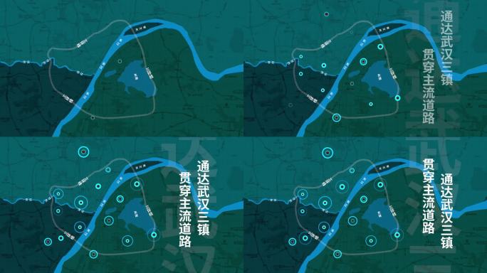 武汉地图 武汉三镇