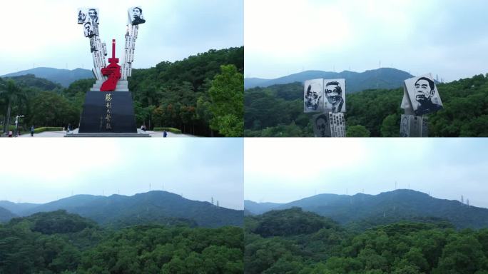 阳台山 航拍 龙华深圳 胜利大营救 历史