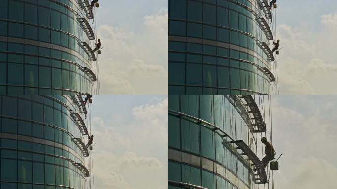 深圳高楼玻璃幕墙清洁