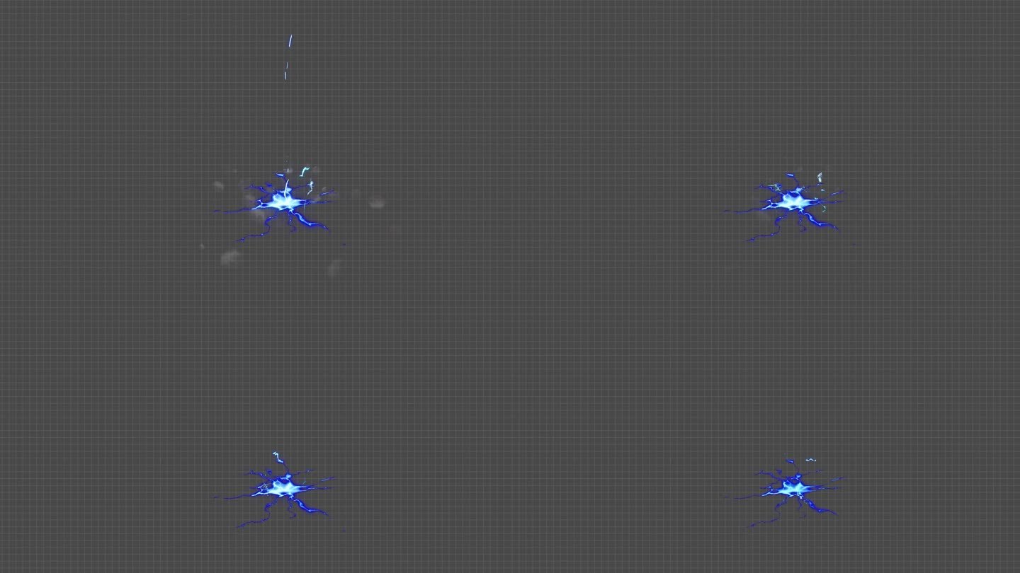 【3D】闪电雷电游戏特效-带透明通道