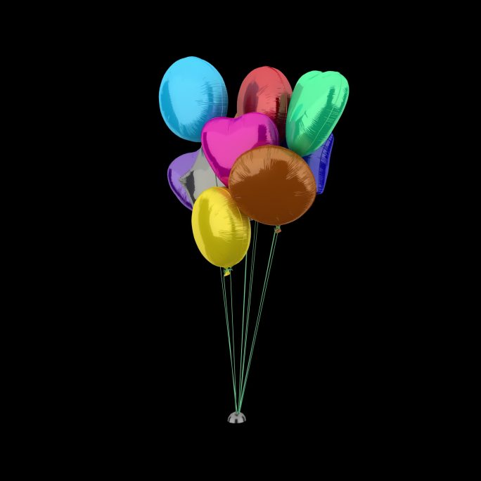 气球 节日气球 装饰气球 气氛 多彩气球